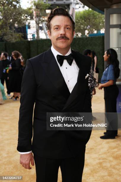 74th ANNUAL PRIMETIME EMMY AWARDS -- Pictured: Jason Sudeikis arrives to the 74th Annual Primetime Emmy Awards held at the Microsoft Theater on...