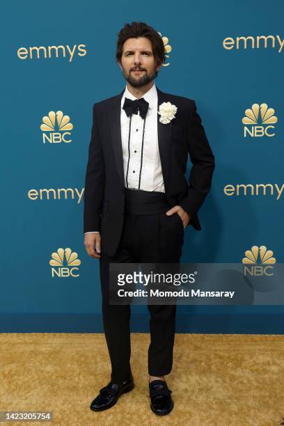 Adam Scott attends the 74th Primetime Emmys at Microsoft Theater on September 12, 2022 in Los Angeles, California.