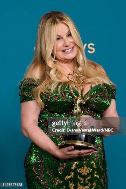 74th ANNUAL PRIMETIME EMMY AWARDS -- Pictured: Jennifer Coolidge, winner of Supporting Actress in a Limited Series or Movie for “The White Lotus”,...