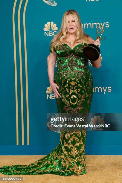 74th ANNUAL PRIMETIME EMMY AWARDS -- Pictured: Jennifer Coolidge, winner of Supporting Actress in a Limited Series or Movie for “The White Lotus”,...