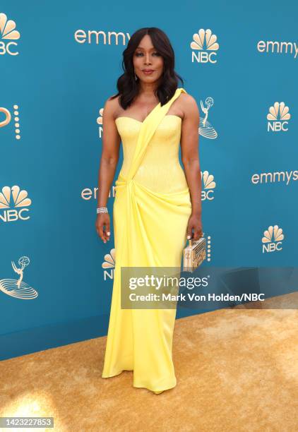 74th ANNUAL PRIMETIME EMMY AWARDS -- Pictured: Angela Bassett arrives to the 74th Annual Primetime Emmy Awards held at the Microsoft Theater on...