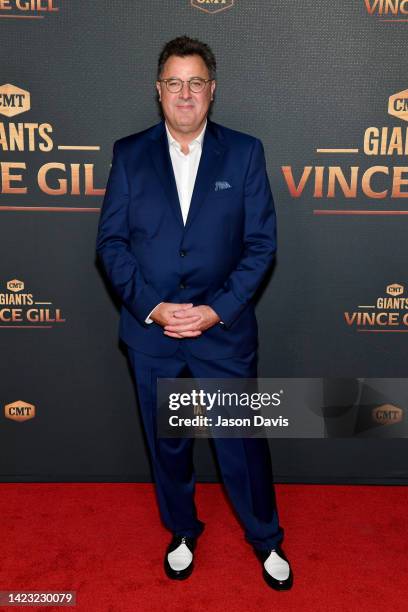 Honoree Vince Gill attends CMT Giants: Vince Gill at The Fisher Center for the Performing Arts on September 12, 2022 in Nashville, Tennessee.