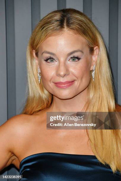 Jessica Collins attends the Apple TV+ Primetime Emmy Party at Mother Wolf on September 12, 2022 in Los Angeles, California.