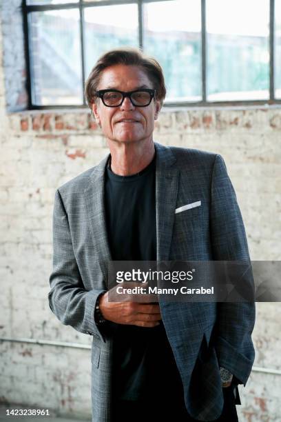 Harry Hamlin attends the PRISCAVera Fashion Show during the 2022 New York Fashion Week at 99 Scott Studio on September 12, 2022 in New York City.