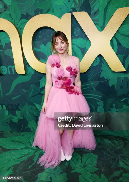 Kaley Cuoco attends the 2022 HBO Emmy's Party at San Vicente Bungalows on September 12, 2022 in West Hollywood, California.