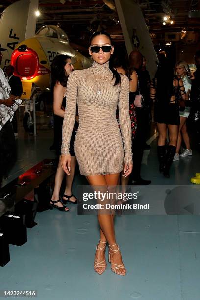 Cassie attends the Laquan Smith fashion show during September 2022 New York Fashion Week: The Shows on September 12, 2022 in New York City.