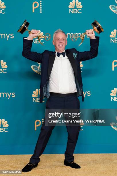 74th ANNUAL PRIMETIME EMMY AWARDS -- Pictured: Mike White, winner of Outstanding Writing for a Limited or Anthology Series or Movie for “The White...