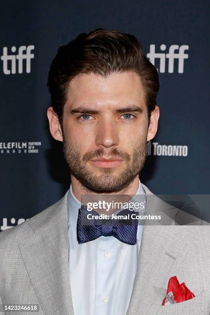 David Corenswet attends the "Pearl" Premiere during the 2022 Toronto International Film Festival at Royal Alexandra Theatre on September 12, 2022 in...