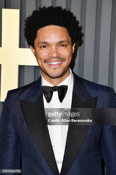 Trevor Noah attends the Apple TV+ Primetime Emmy Party at Mother Wolf on September 12, 2022 in Los Angeles, California.