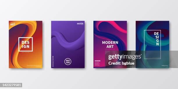 stockillustraties, clipart, cartoons en iconen met brochure template layout, cover design, business annual report, flyer, magazine - lavendelkleurig