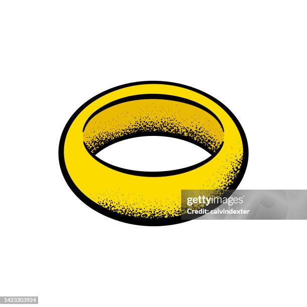 ring design - gold ring stock illustrations