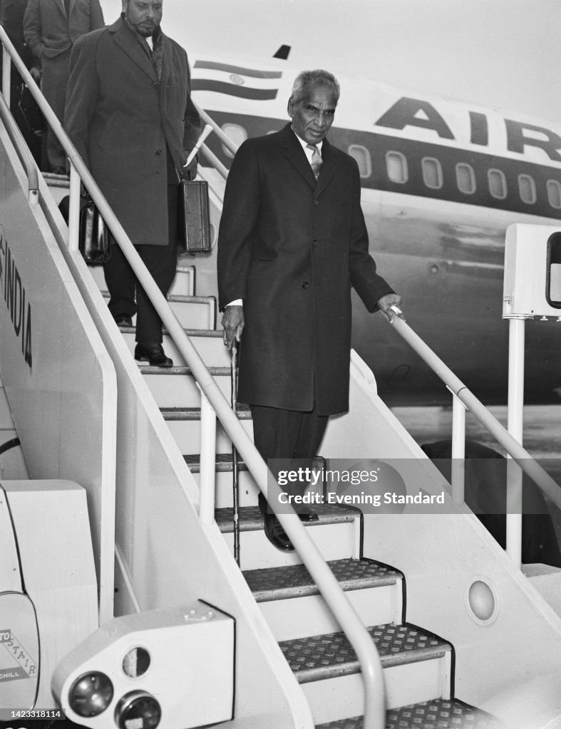 V. K. Krishna Menon Arrives in London