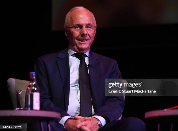Former England manager Sven Goran Eriksson at the Launch of ex Arsenal Vice Chairman David Dein's autobiography at the Cambridge Theatre on September...