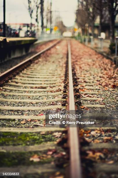 train tracks - reny preussker ストックフォトと画像