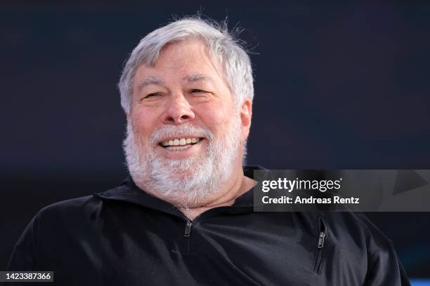 Co-founder of Apple Steve Wozniak attends the Digital X 2022 event by Deutsche Telekom on September 13, 2022 in Cologne, Germany. Over 300 speakers...