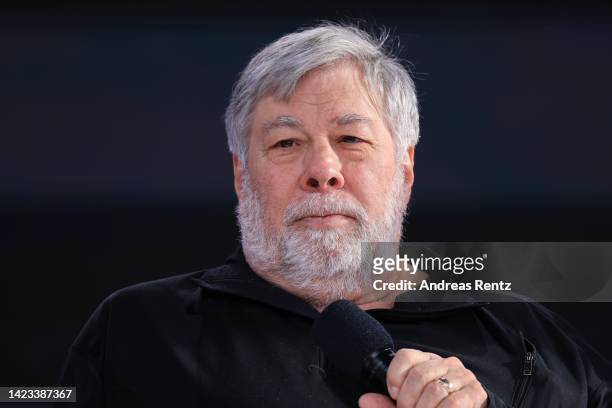 Co-founder of Apple Steve Wozniak attends the Digital X 2022 event by Deutsche Telekom on September 13, 2022 in Cologne, Germany. Over 300 speakers...