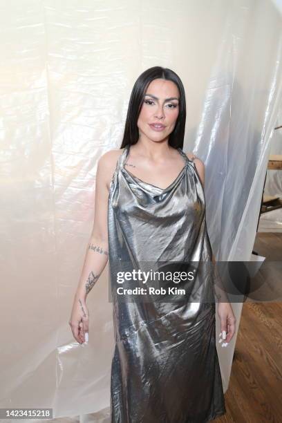Cleo Pires attends the Bach Mai fashion presentation during the September 2022 New York Fashion Week: The Shows on September 13, 2022 in New York...