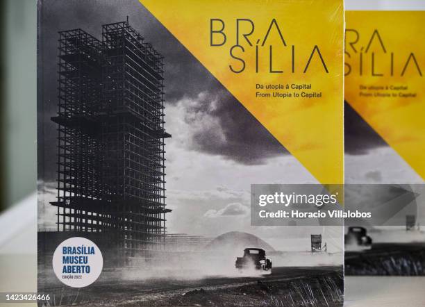 Cover to "Brasilia - From Utopia to Capital" book on the exhibition, that has already toured 12 cities, including Paris, Berlin, Moscow, London and...