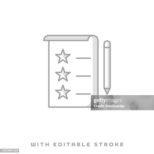 top list concept line icon with shadow. the vector illustration is outline style, pixel perfect, suitable for web and print with editable stroke. - content management stock illustrations