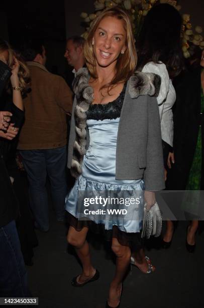 Dori Cooperman attends Phillips de Pury & Co.'s Mario Testino reception.