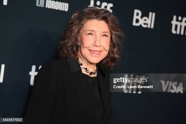 Lily Tomlin attends the "Moving On" Premiere during the 2022 Toronto International Film Festival at Roy Thomson Hall on September 13, 2022 in...