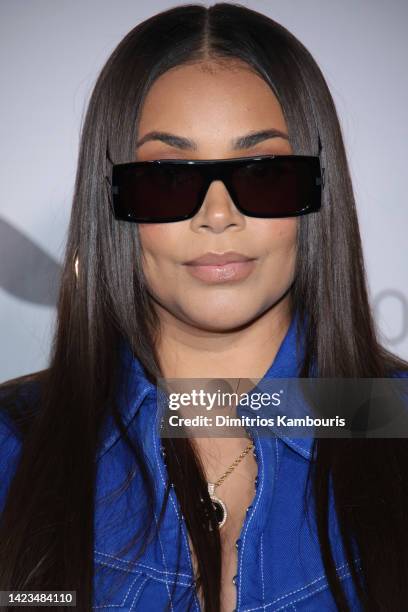 Lauren London attends the Puma fashion show during September 2022 New York Fashion Week: The Shows on September 13, 2022 in New York City.