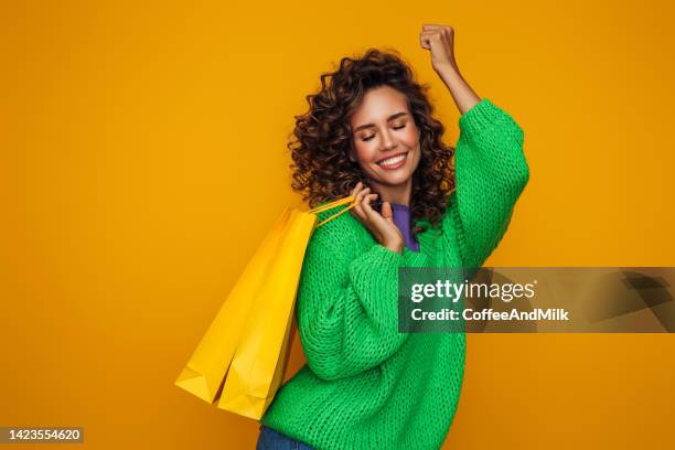 beautiful emotional woman - joyful fashion model stock pictures, royalty-free photos & images