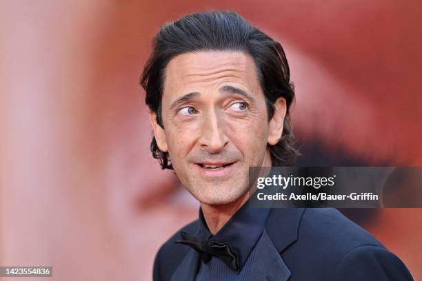 Adrien Brody attends the Los Angeles Premiere of Netflix's New Film "Blonde" at TCL Chinese Theatre on September 13, 2022 in Hollywood, California.