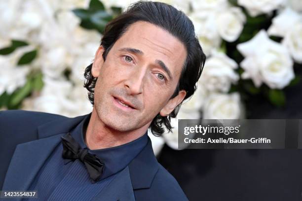 Adrien Brody attends the Los Angeles Premiere of Netflix's New Film "Blonde" at TCL Chinese Theatre on September 13, 2022 in Hollywood, California.