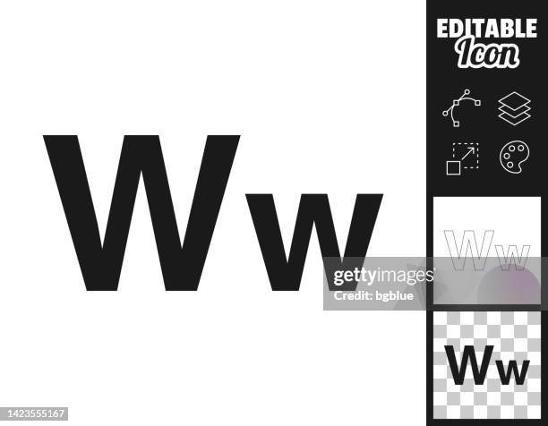 814点のアルファベットのwイラスト素材 Getty Images 814点のアルファベットのwイラスト素材 Getty Images