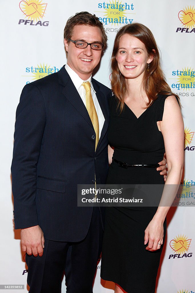 Chris Hayes and wife Kate Hayes attend PFLAG National's 2012 Straight Chris Hayes and wife Kate Hayes attend PFLAG National's 2012 Straight