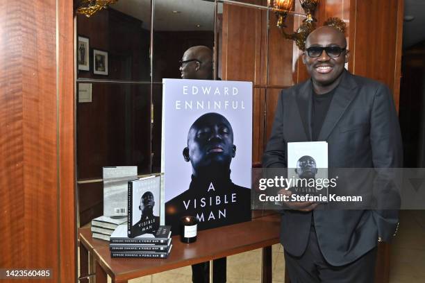 Edward Enninful attends Edward Enninful OBE "A Visible Man" book launch presented by Citi at Sunset Tower Hotel on September 13, 2022 in Los Angeles,...