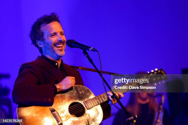 Bret McKenzie performs at Auckland Town Hall on September 14, 2022 in Auckland, New Zealand.