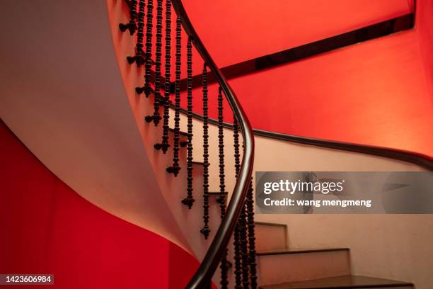 311 Red Spiral Staircase Stock Photos, High-Res Pictures, and Images ...
