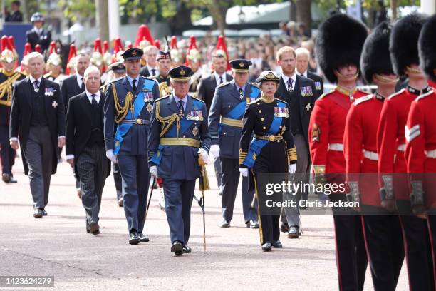 David Armstrong-Jones, 2nd Earl of Snowdon, Prince William, Prince of Wales, King Charles III, Prince Richard, Duke of Gloucester, Anne, Princess...