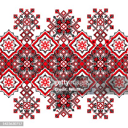 Ukraine seamless pattern Ukraine seamless pattern