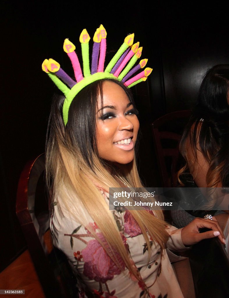Kenashia ‘Shia’ Douglas celebrates her 23rd Birthday at Mortan’s on