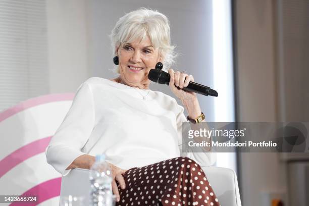 Italian singer Caterina Caselli during the event Il tempo delle donne, at Triennale. Milan , September 9th, 2022