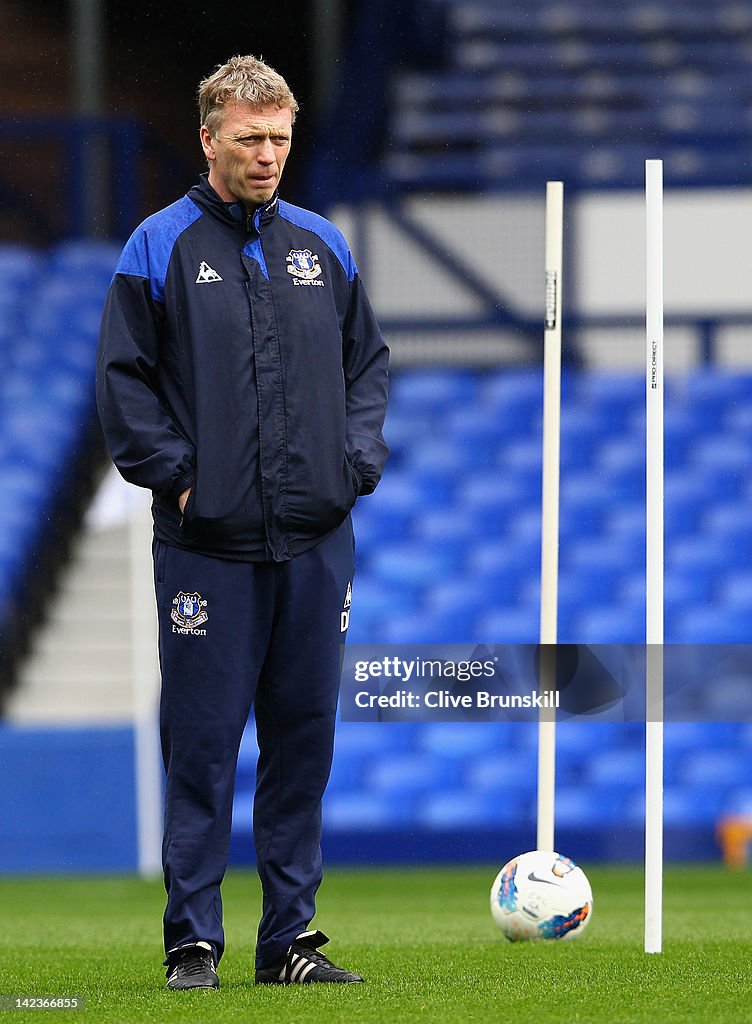 Everton Training Session