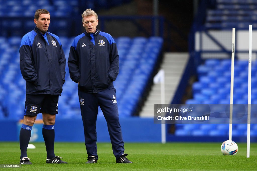 Everton Training Session