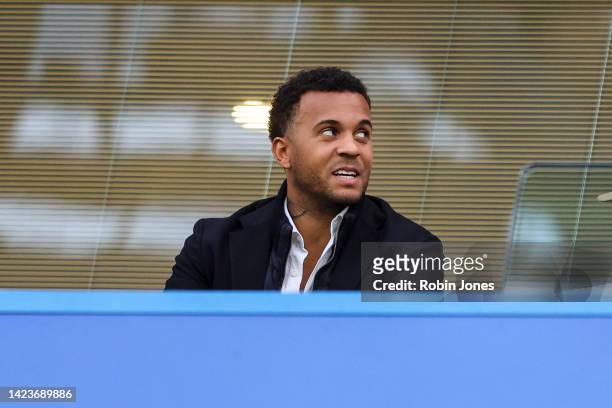 Ex-Chelsea and now Leicester City player Ryan Bertrand before the UEFA Champions League group E match between Chelsea FC and FC Salzburg at Stamford...