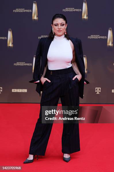 Tanee Rishal Tahnee attends the German Television Award at MMC Studios on ...
