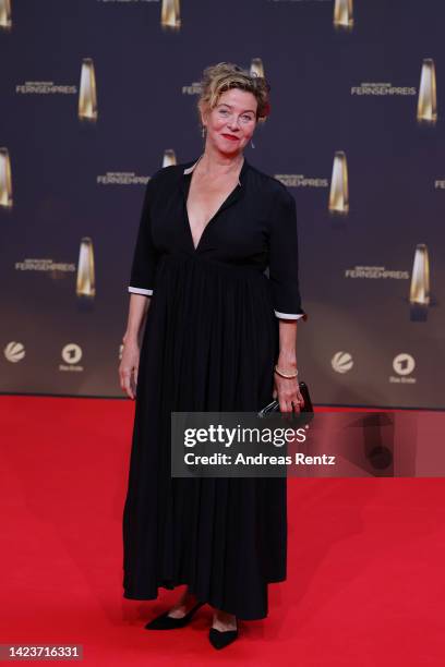 Margarita Broich attends the German Television Award at MMC Studios on September 14, 2022 in Cologne, Germany.