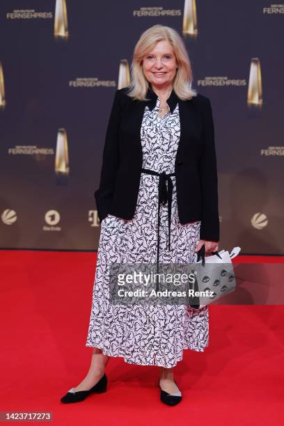 Sabine Postel attends the German Television Award at MMC Studios on September 14, 2022 in Cologne, Germany.