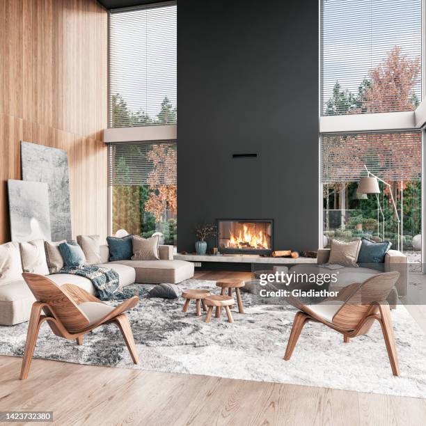 53,964 Fireplace Hearth Stock Photos, High-Res Pictures, and Images ...