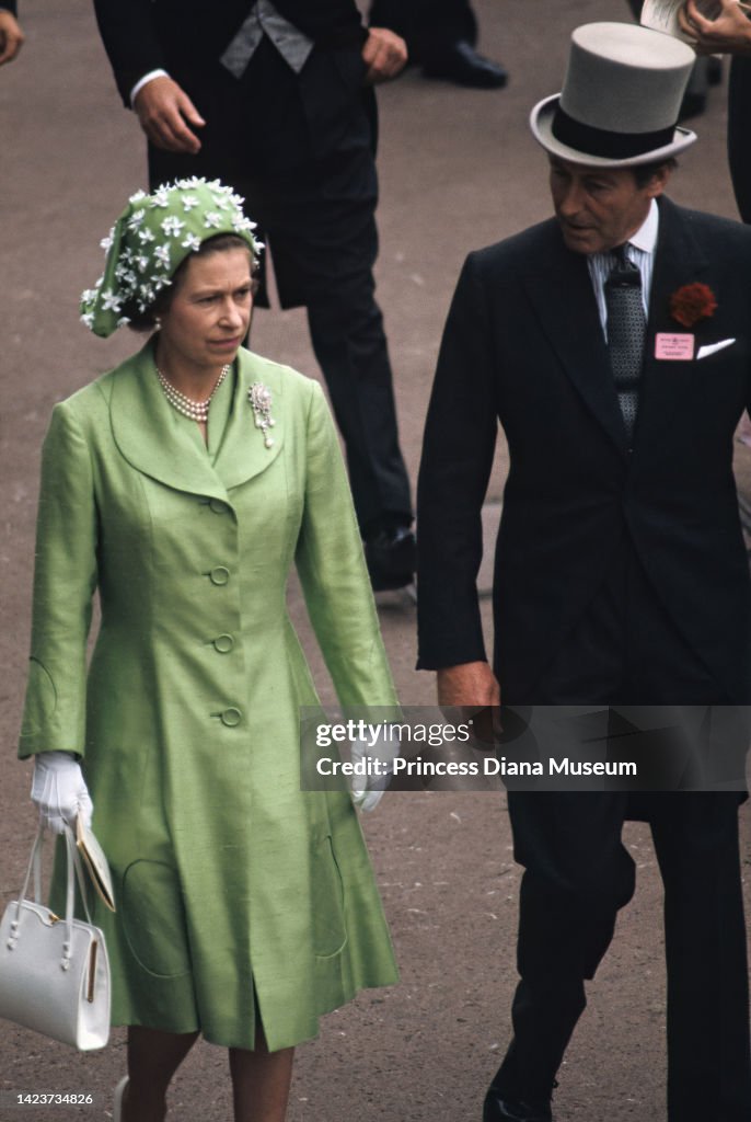 Queen Elizabeth II Attends Royal Ascot