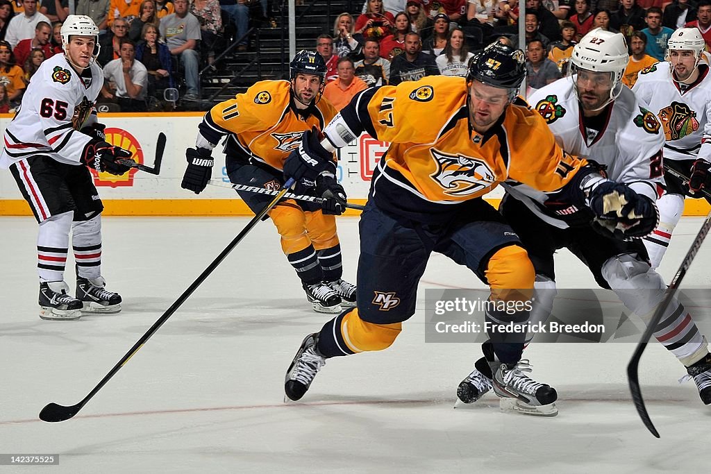 Chicago Blackhawks v Nashville Predators