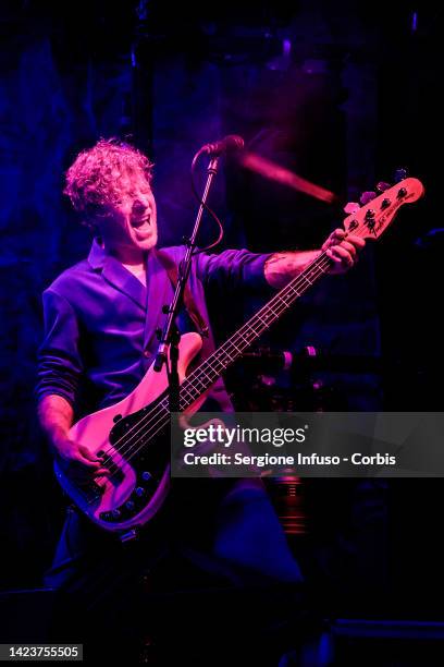 James Johnston of Biffy Clyro performs at Carroponte on September 14, 2022 in Milan, Italy.