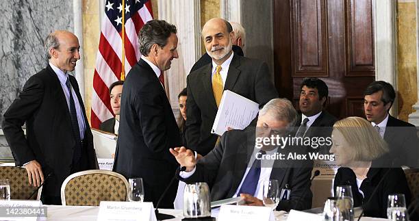 Chairman of the Commodity Futures Trading Commission Gary Gensler, U.S. Secretary of the Treasury Timothy Geithner, Federal Reserve Board Chairman...