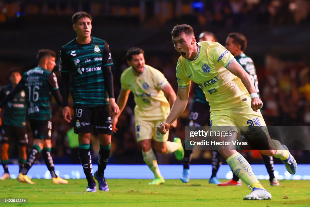 America v Santos Laguna - Torneo Apertura 2022 Liga MX